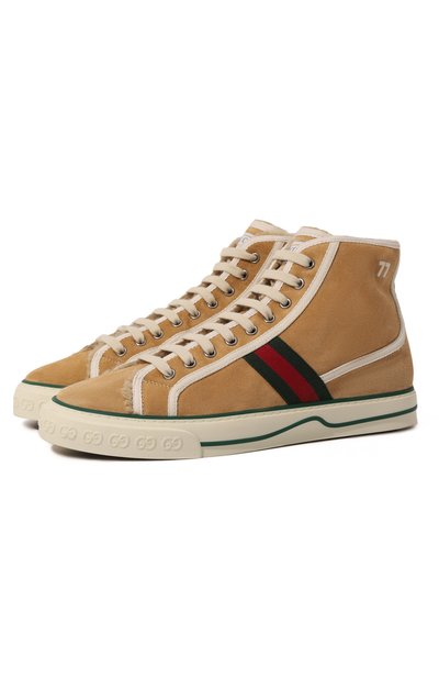 Замшевые кеды tennis 1977 GUCCI, арт. 649335 UAE20, фото 1