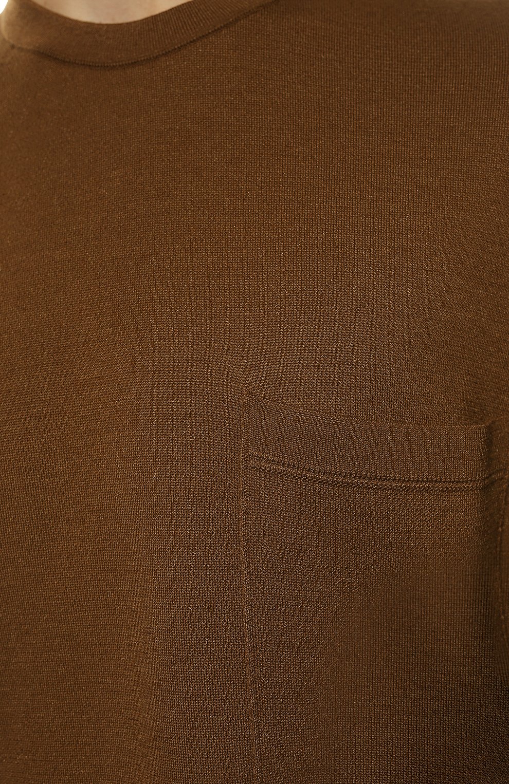 Футболка из шелка и кашемира ZEGNA, арт. UZH9G/C11, фото 5