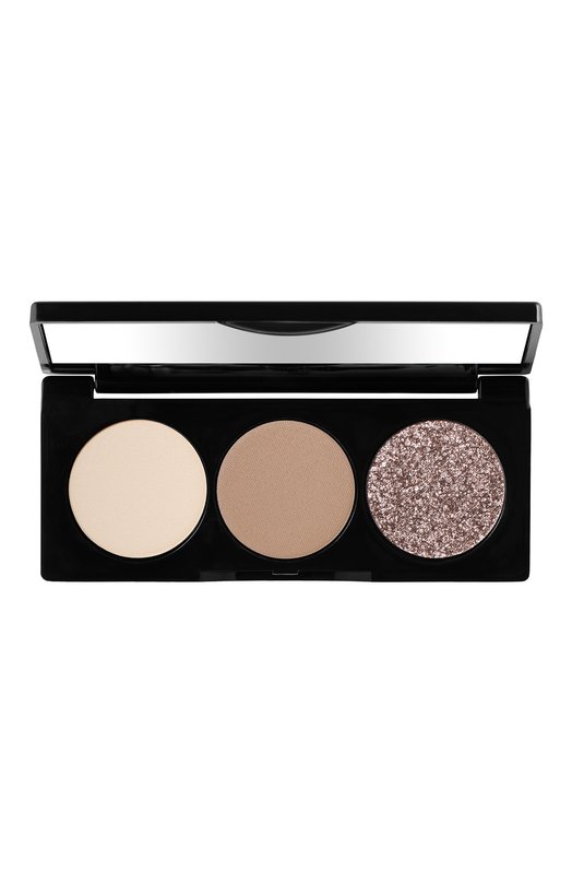 фото Палетка теней для глаз essential eye shadow trios, оттенок everyday greys (6g) bobbi brown
