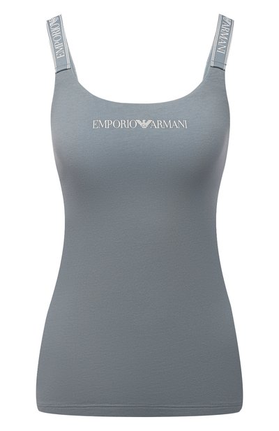 Женская хлопковая майка EMPORIO ARMANI, арт. 164237/1A227