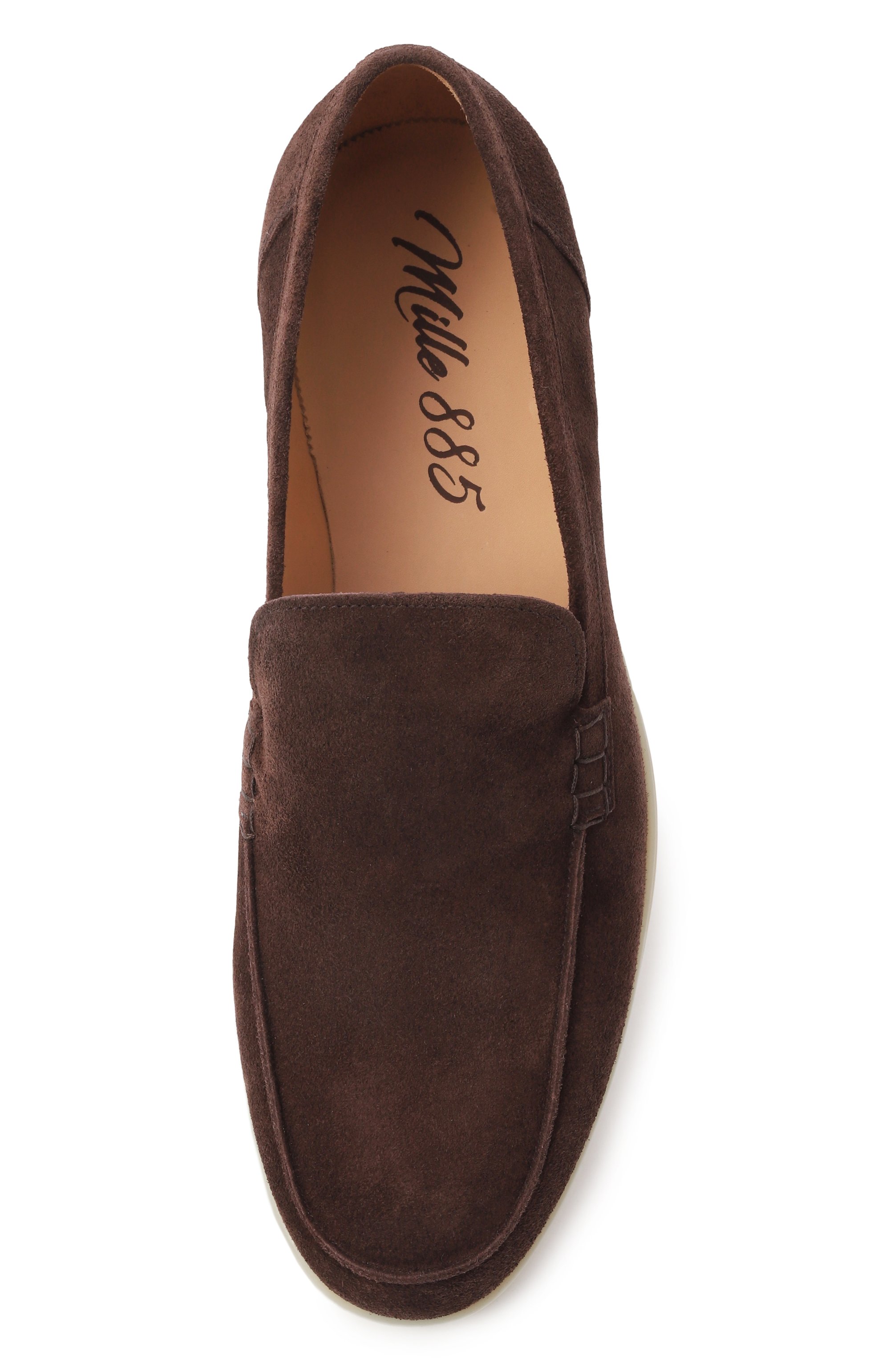 Замшевые лоферы MILLE 885, арт. GLASG0W/PEACH, фото 6