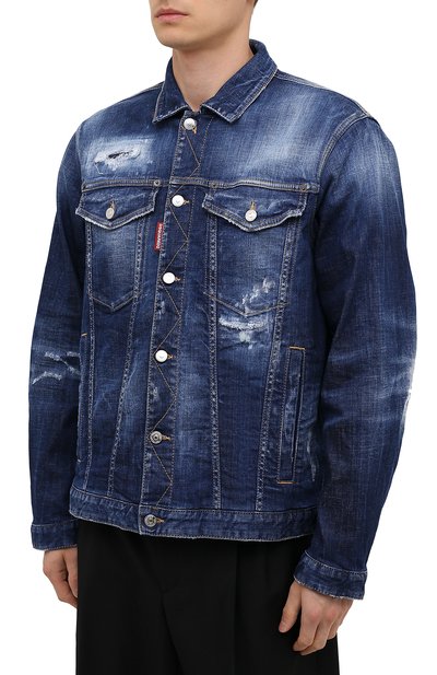 Джинсовая куртка DSQUARED2, арт. S74AM1172/S30342, фото 3