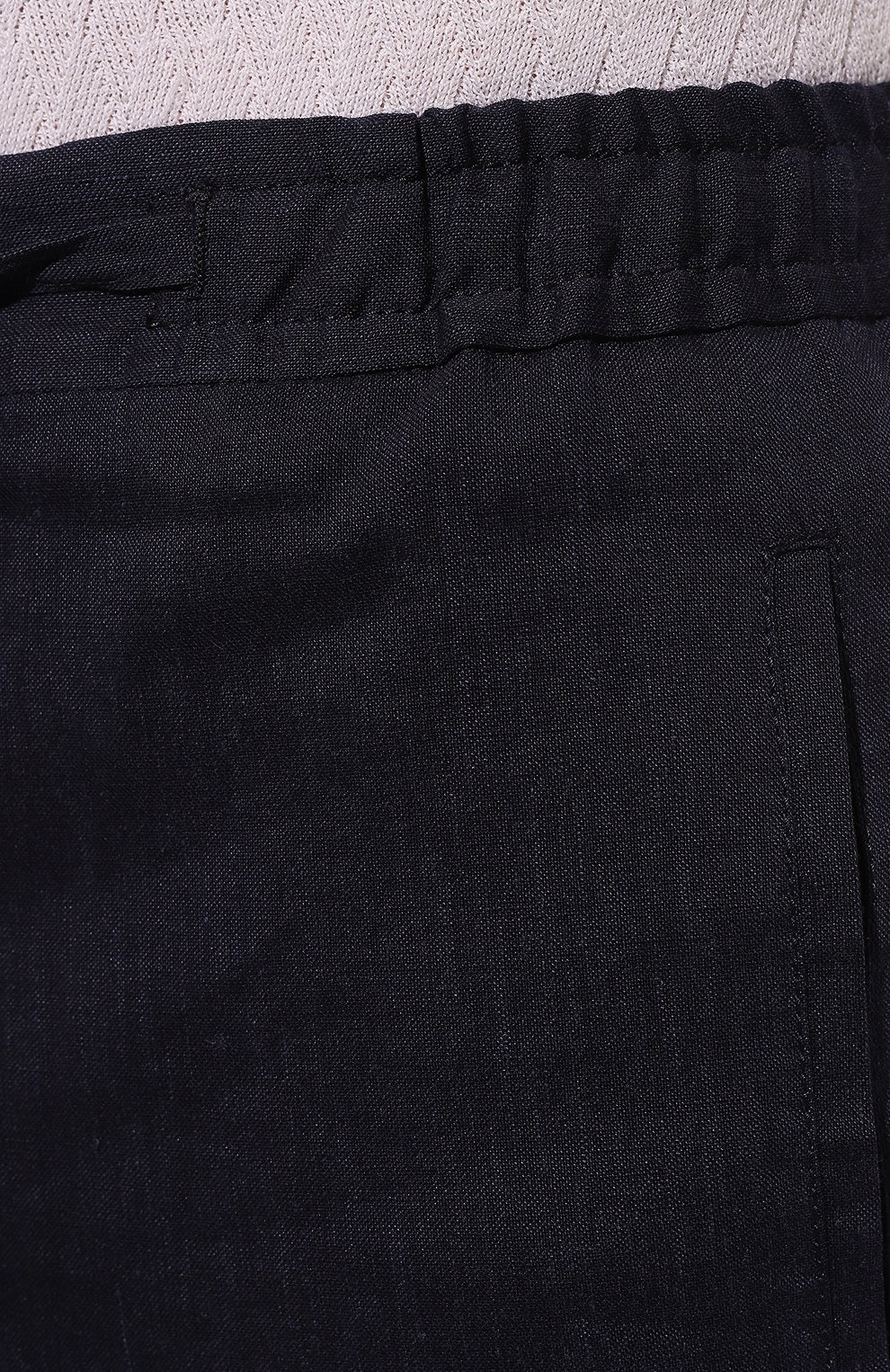 Брюки изо льна шерсти CORNELIANI, арт. 934516-9314501, фото 5