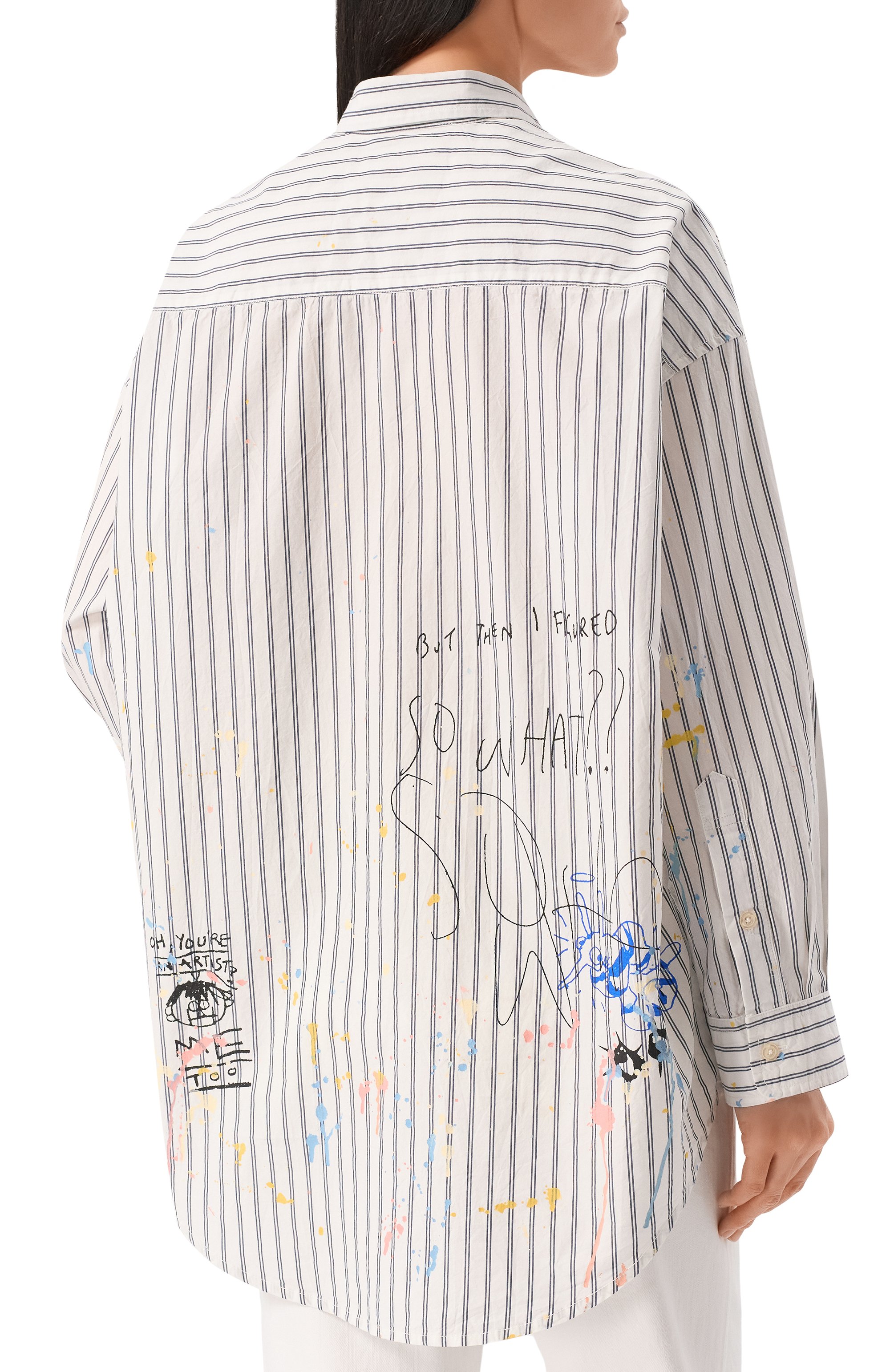 Хлопковая рубашка R13, арт. R13WR004-R486B, фото 4