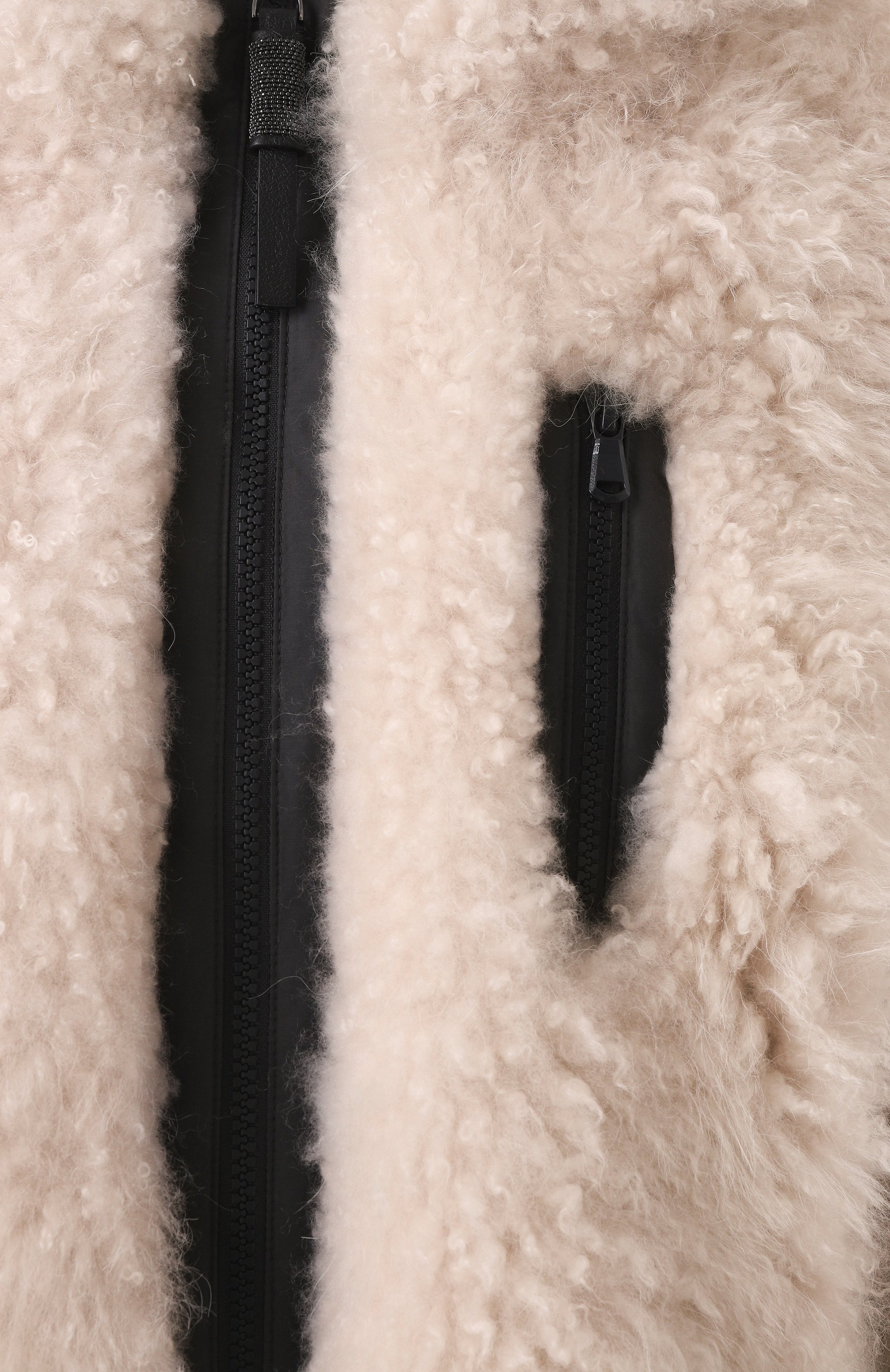 Куртка из меха козы BRUNELLO CUCINELLI, арт. MPMWL7906, фото 6