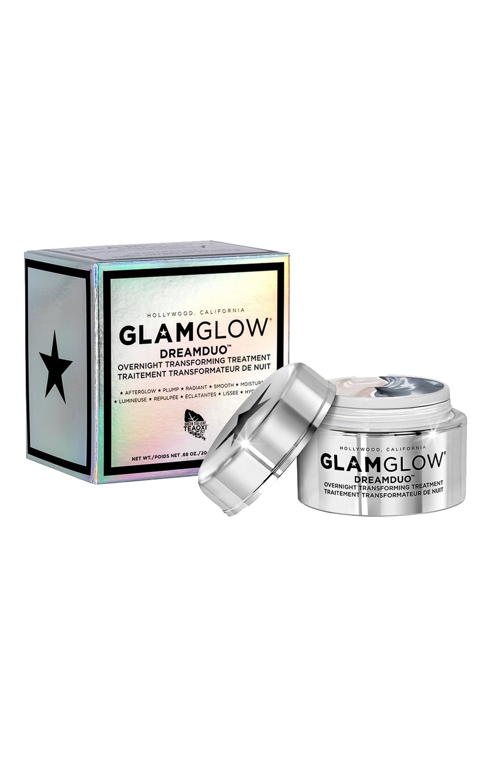 Ночной преображающий уход glamglow dreamduo overnight treatment (40g) GLAMGLOW, арт. 889809002763, фото 4