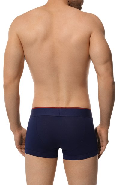 Хлопковые боксеры EMPORIO ARMANI темно-синего цвета по цене 3915 руб., арт. 111389/4F516, фото 3 Хлопковые боксеры EMPORIO ARMANI, арт. 111389/4F516, фото 3