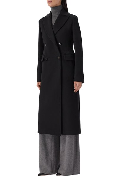 Шерстяное пальто MVST черного цвета по цене 399500 руб., арт. M26.CFW.C460.1/552, фото 3 Шерстяное пальто MVST, арт. M26.CFW.C460.1/552, фото 3