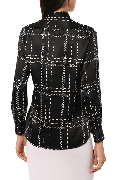 Шелковая блузка KITON, арт. D48407K0561E01, фото 4