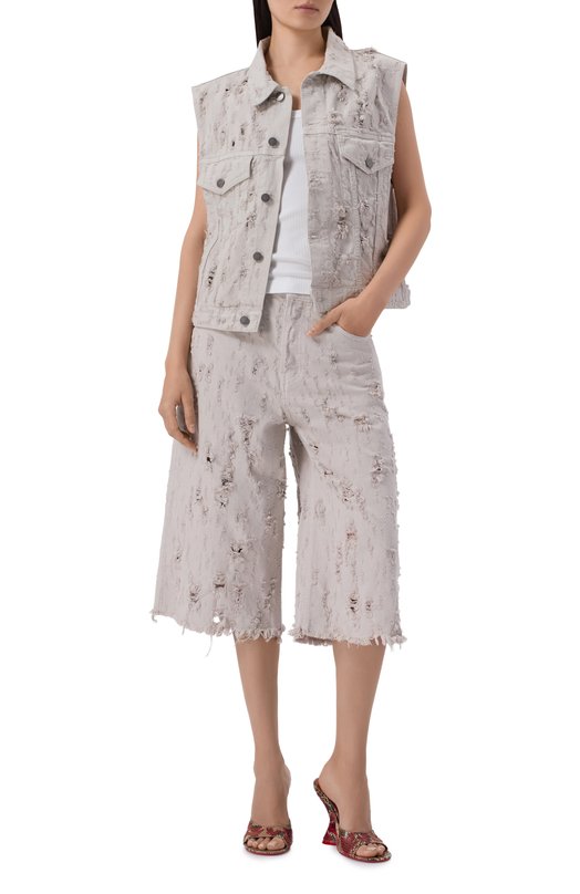 Джинсовые шорты Beck Haikure HEW03369GF180PXD/BECK BULL DESTR0Y Серый  HEW03369GF180PXD/BECK BULL DESTR0Y Фото 2