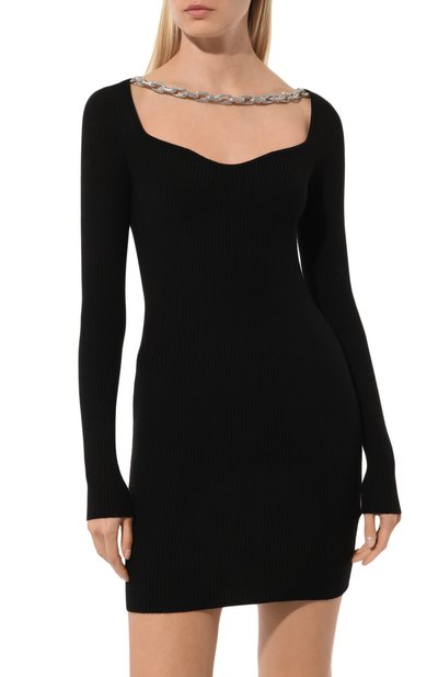 Шерстяное платье GIUSEPPE DI MORABITO, арт. 03PFKN320 03358, фото 3