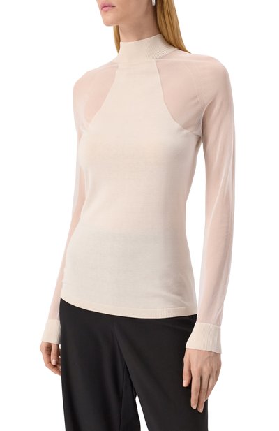 Водолазка из шелка и вискозы GIORGIO ARMANI, арт. 6DAM15/AM40Z, фото 3