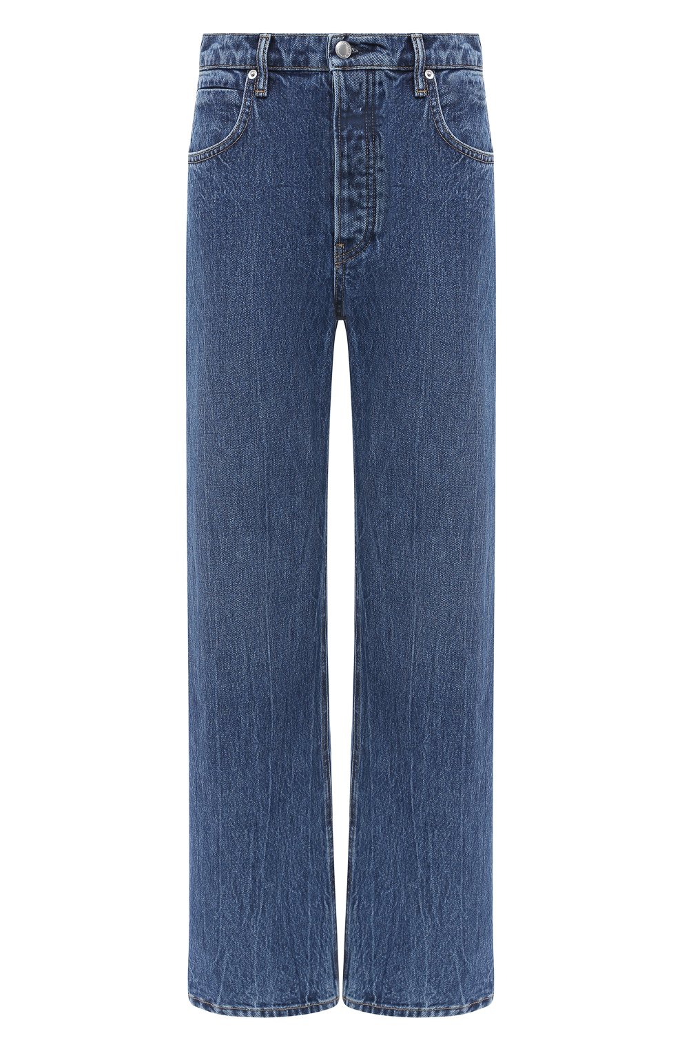 Джинсы ALEXANDER WANG синего цвета по цене 54200 руб., арт. 4DC2204777, фото 1 Джинсы ALEXANDER WANG, арт. 4DC2204777, фото 1