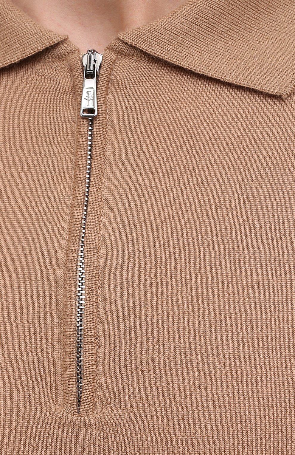 Кашемировое поло FIORONI темно-бежевого цвета по цене 88500 руб., арт. MK21008C2, фото 5 Кашемировое поло FIORONI, арт. MK21008C2, фото 5