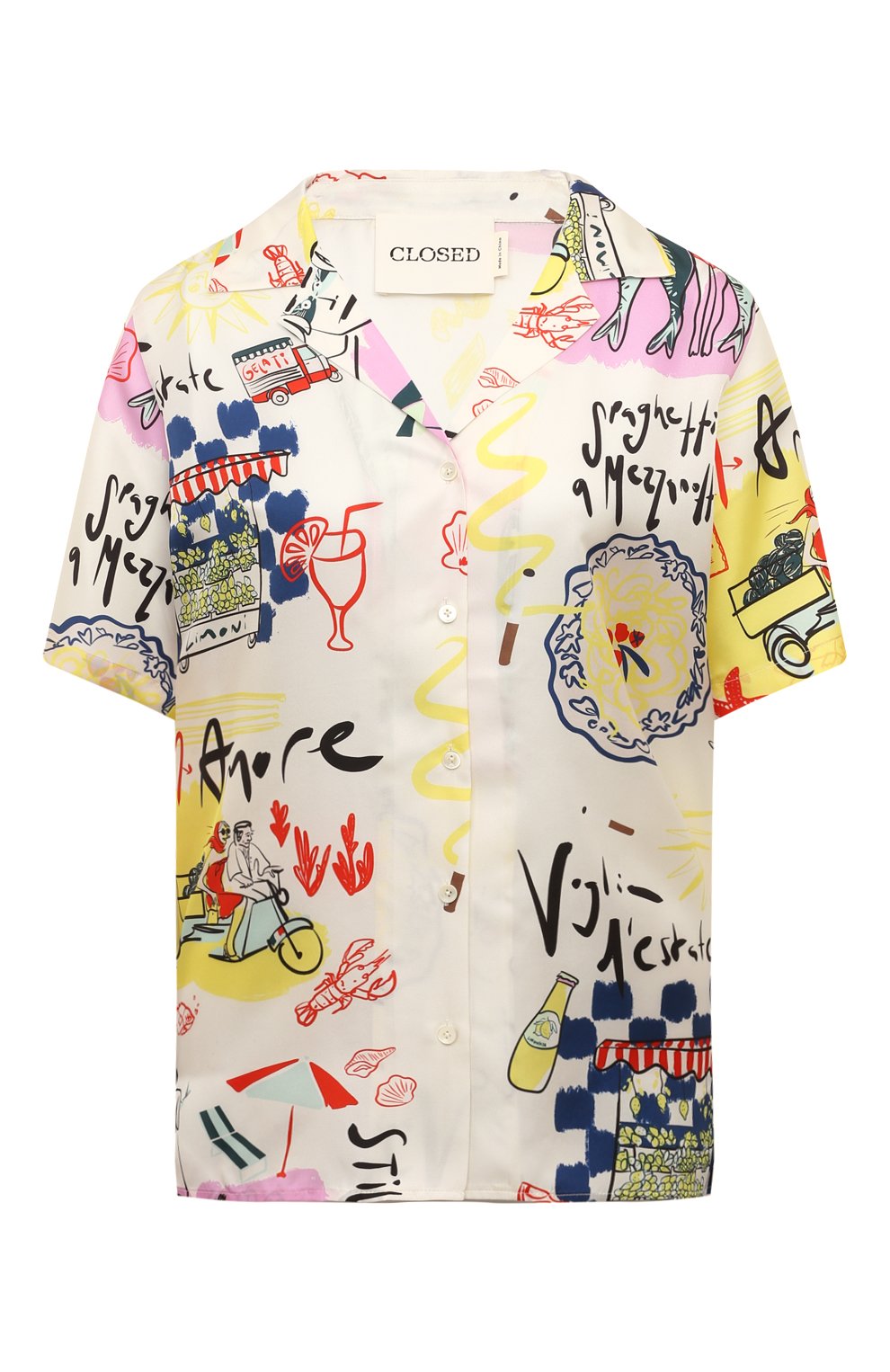 Шелковая рубашка CLOSED, арт. C94952-27D-P3, фото 1