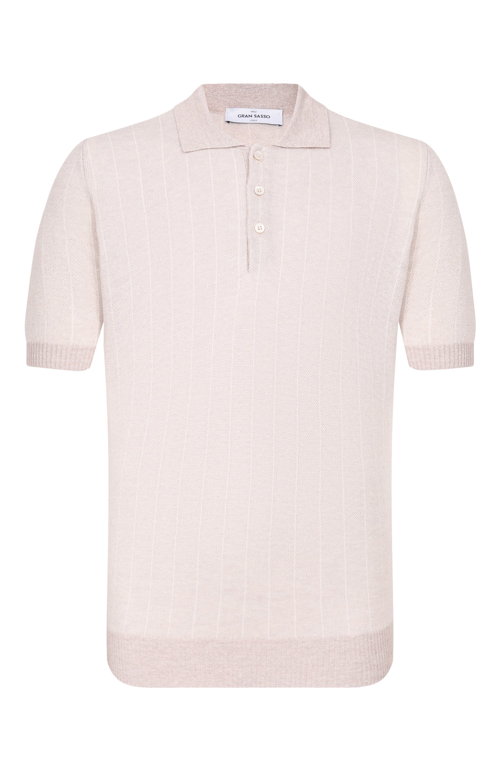 Поло изо льна и хлопка GRAN SASSO, арт. 57116/18662, фото 1