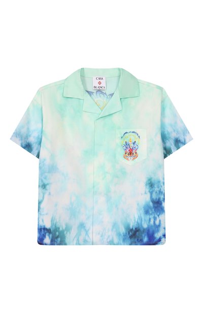 Хлопковая рубашка CASABLANCA, арт. K-SP26-SH-180-01-EX-BC