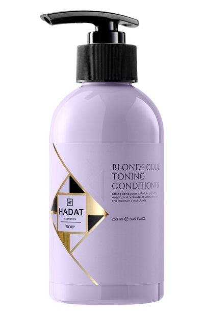Женского кондиционер для волос blonde code toning conditioner (250g) HADAT COSMETICS, арт. 7298014870747