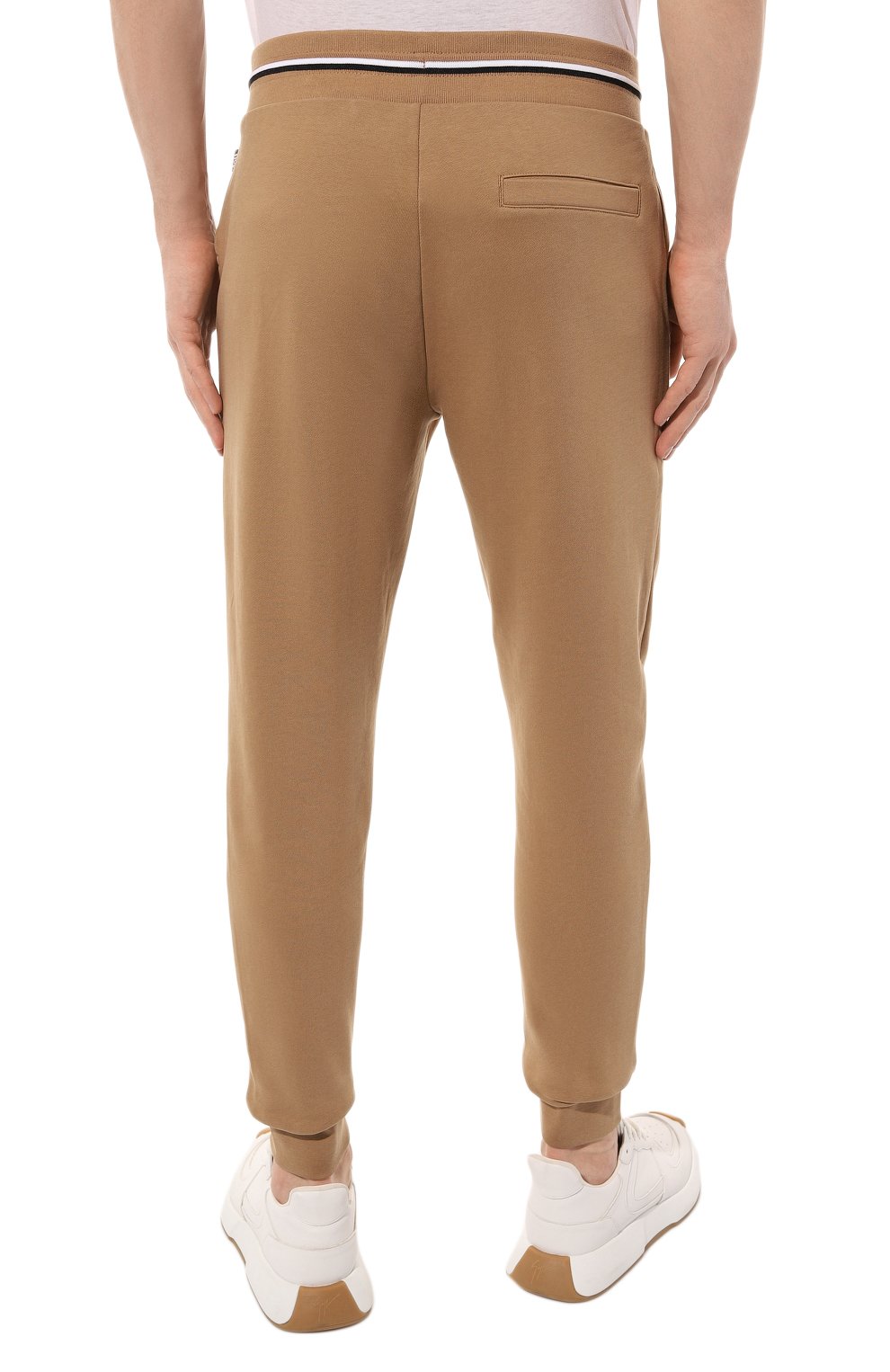 Хлопковые джоггеры BOSS, арт. 50489503, фото 4