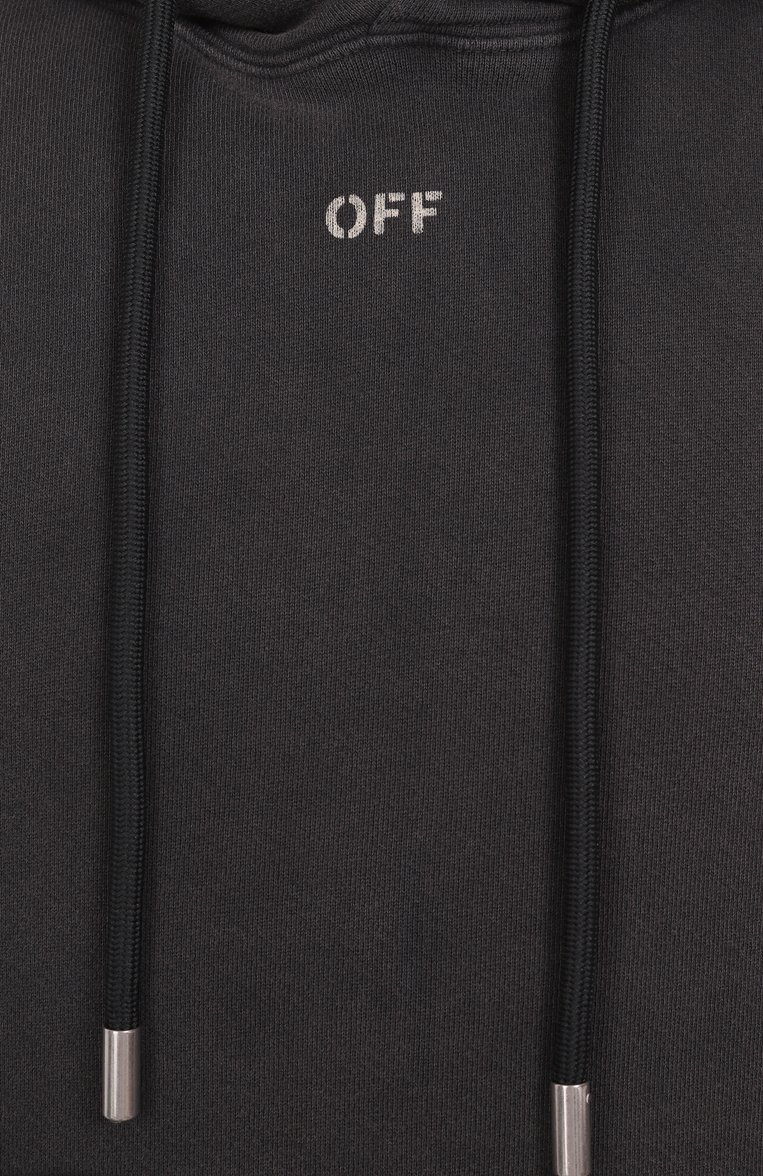 Хлопковое худи OFF-WHITE, арт. 0MBB085S25FLE00P, фото 1