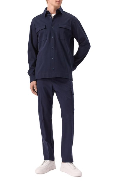 Хлопковая рубашка PAUL&SHARK, арт. 25413352/L, фото 2