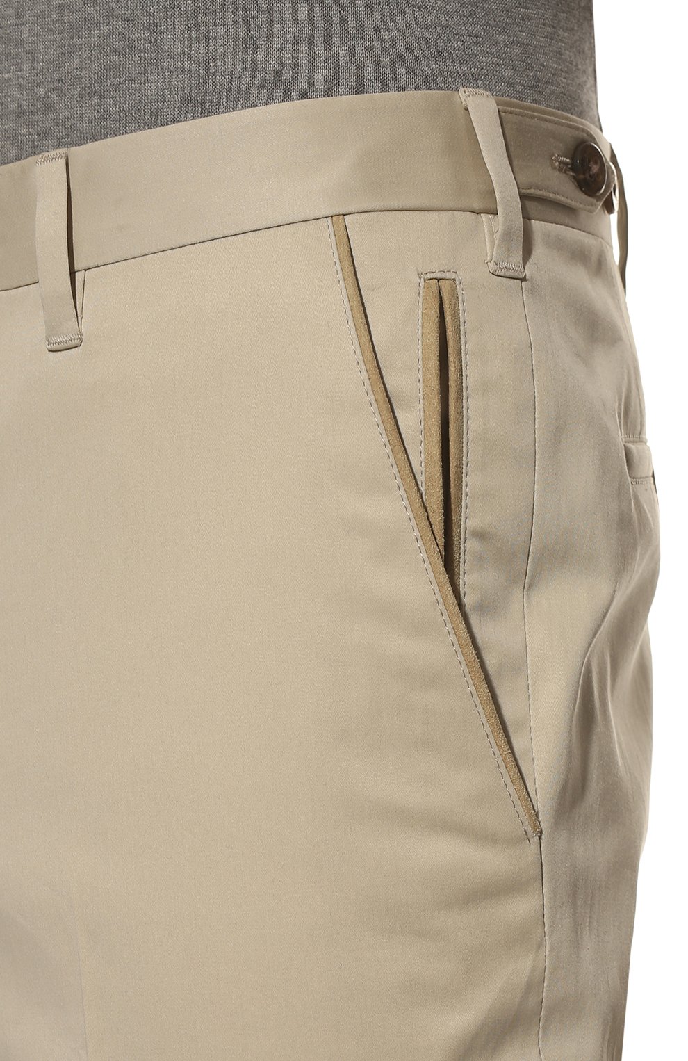 Хлопковые брюки CORNELIANI, арт. 894B05-2114500/02, фото 5