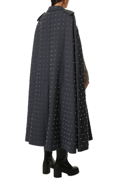 Шерстяной кейп MIU MIU, арт. MS1861-1ZQT-F0154, фото 4