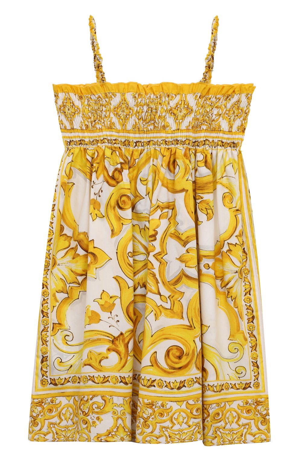 Хлопковый сарафан DOLCE & GABBANA, арт. L53DM9/G7J6K/2-6, фото 2