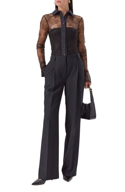 Женские лакированные туфли robbie 55 GIANVITO ROSSI, арт. G22273.55RIC.NUINER0
