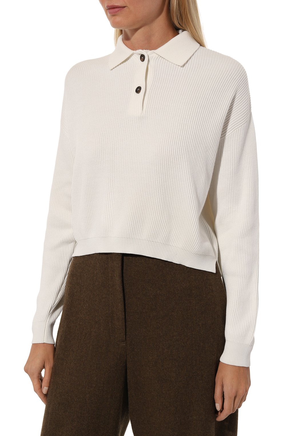 Хлопковое поло BRUNELLO CUCINELLI, арт. M19194705P, фото 3