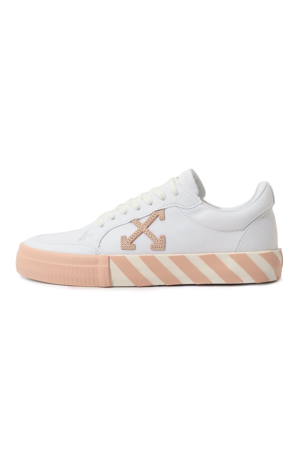Текстильные кеды vulcanized OFF-WHITE, арт. OWIA272S23FAB0020134, фото 4