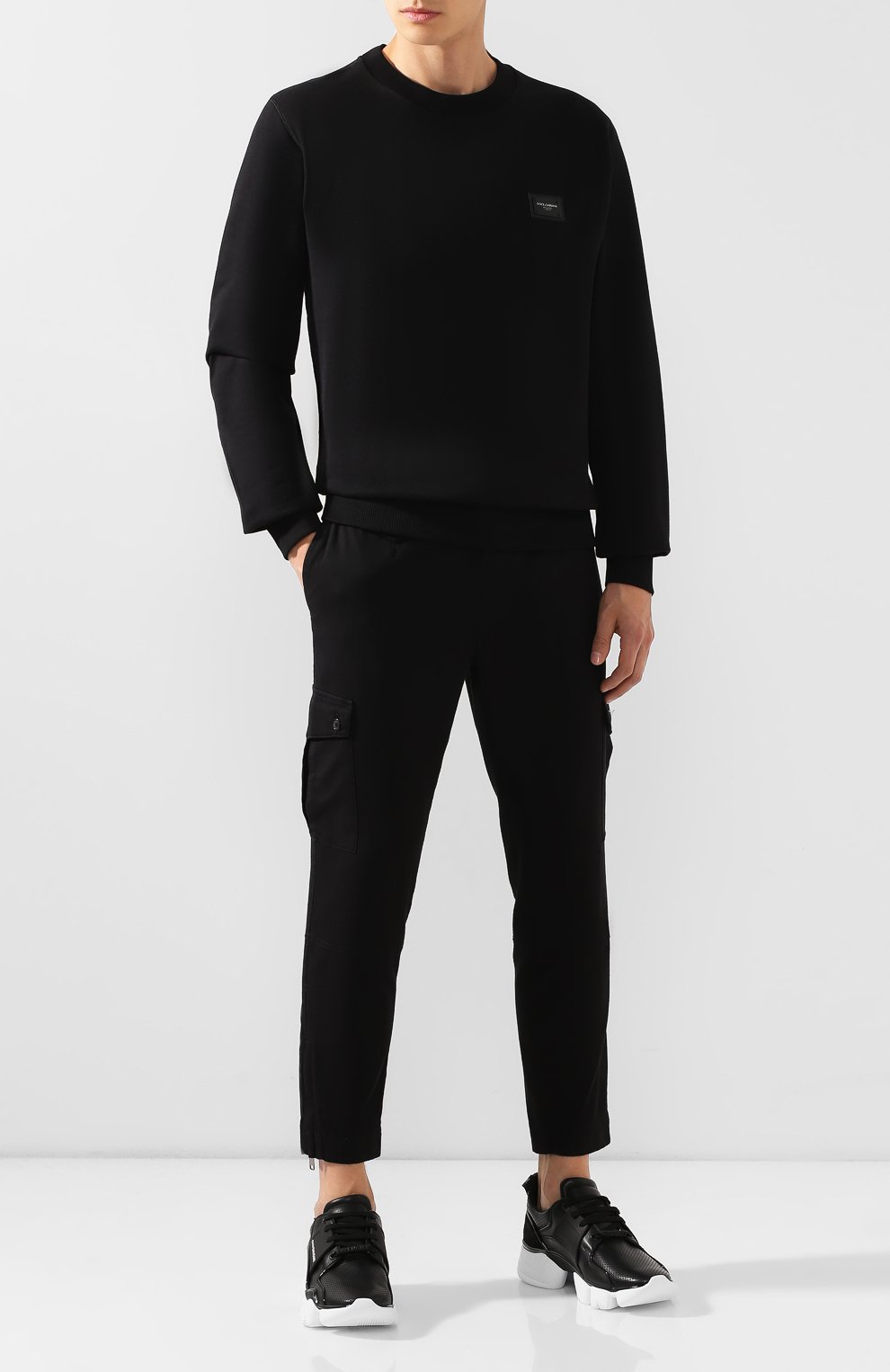 Кожаные кроссовки jaw GIVENCHY, арт. BH001NH0FA, фото 2