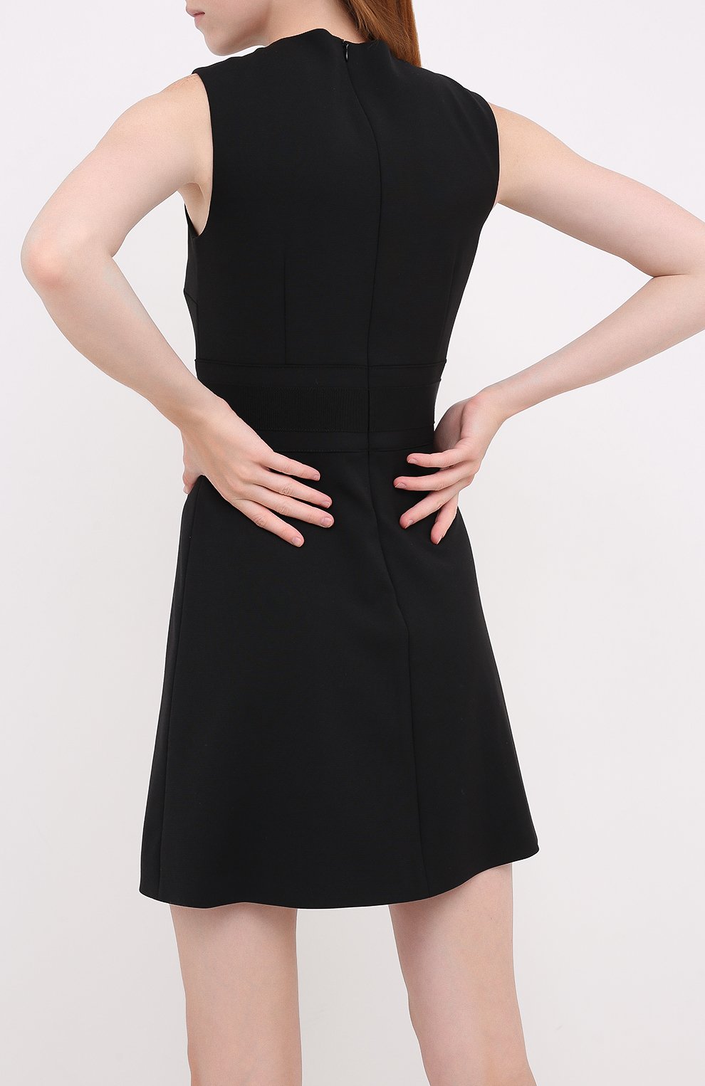 Платье REDVALENTINO черного цвета по цене 44600 руб., арт. UR3VAT45/0VM, фото 4 Платье REDVALENTINO, арт. UR3VAT45/0VM, фото 4