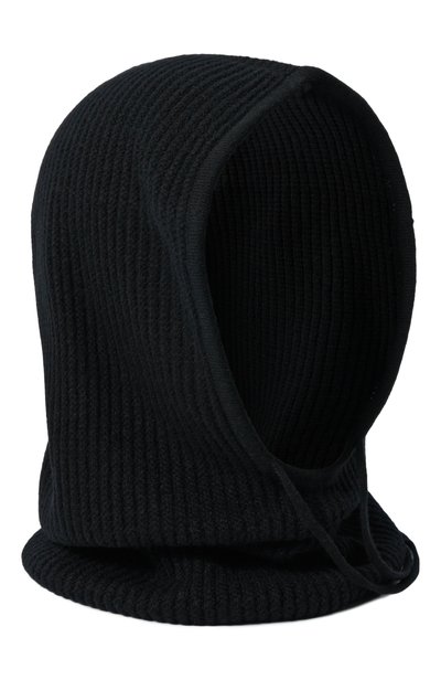 Женский капор из кашемира и шерсти RICK OWENS, арт. RP02F5481/WSBR
