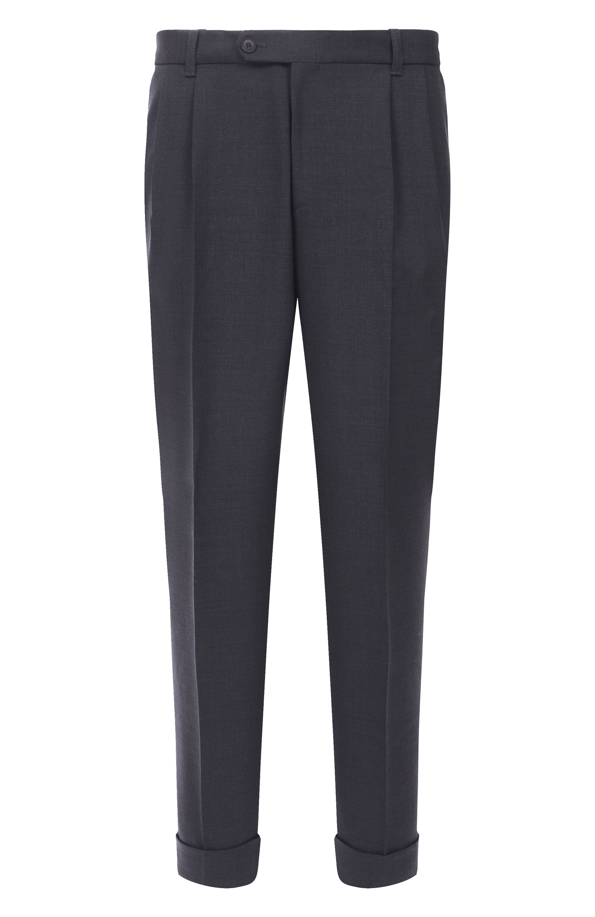 Шерстяные брюки BOSS, арт. 50545822, фото 1