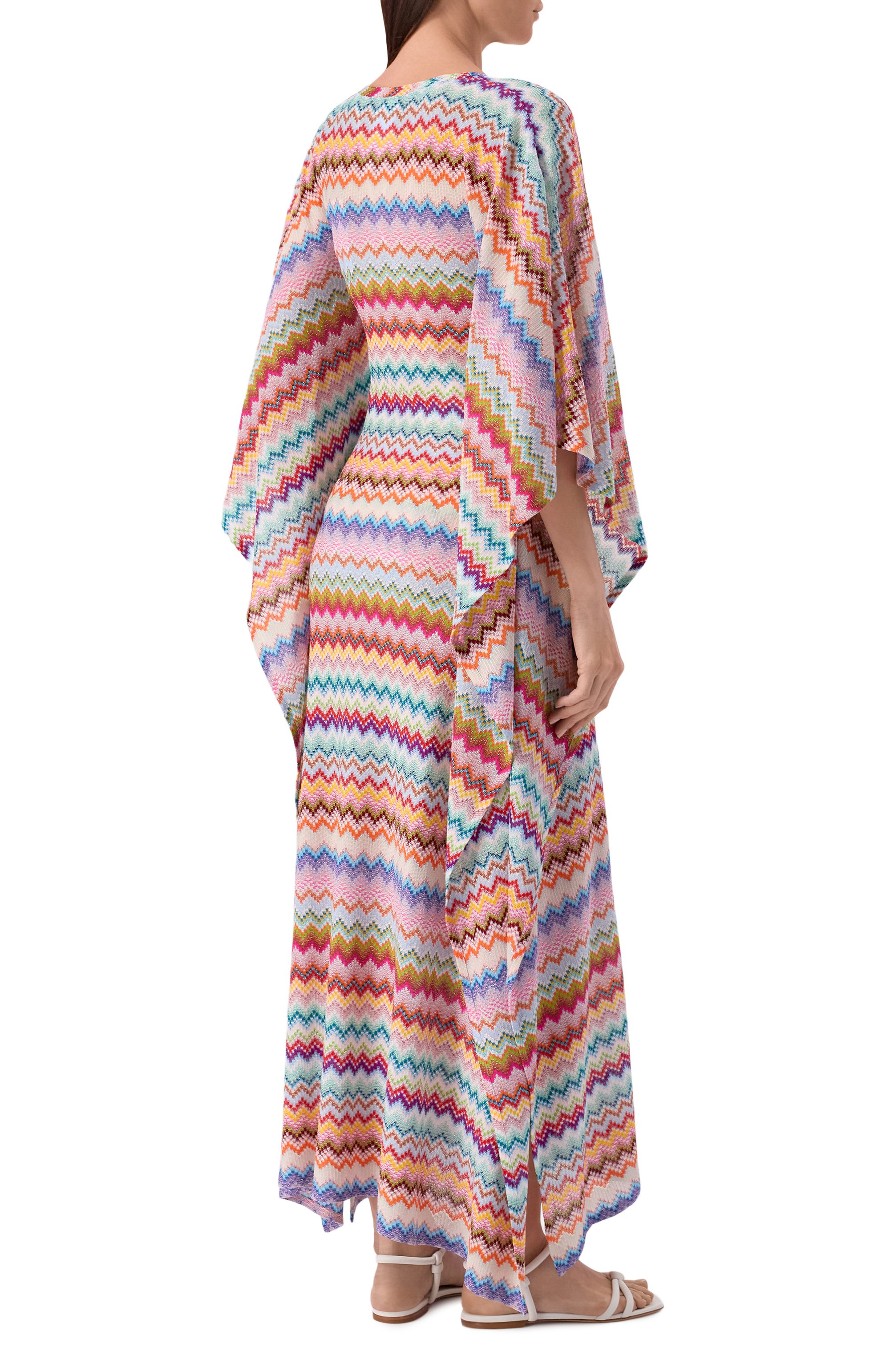 Туника из вискозы MISSONI разноцветного цвета по цене 141500 руб., арт. MC23SQ05/BR014F, фото 3 Туника из вискозы MISSONI, арт. MC23SQ05/BR014F, фото 3