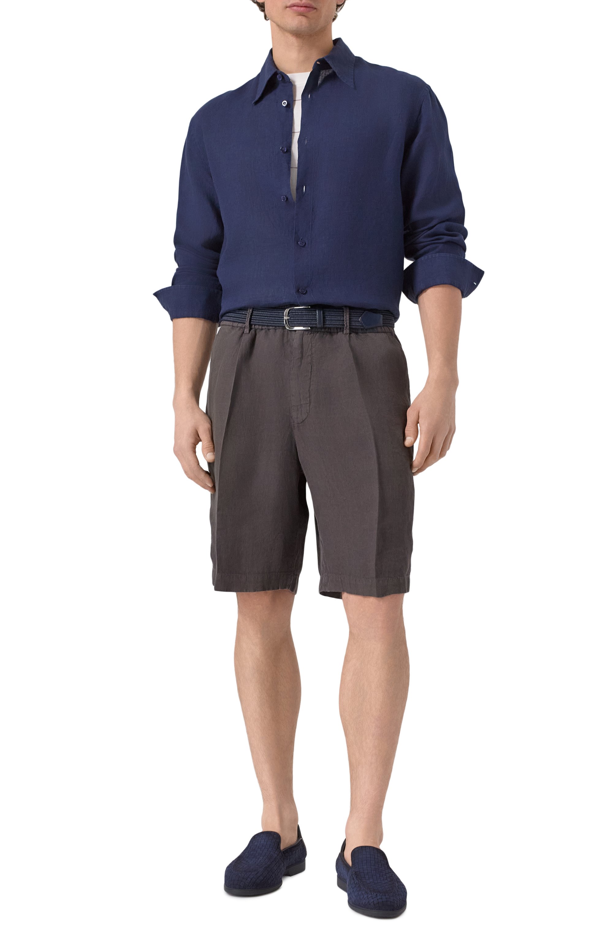 Хлопковый джемпер BRUNELLO CUCINELLI, арт. M29805300, фото 2