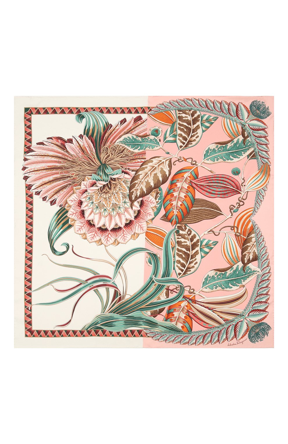 Шелковый платок FERRAGAMO, арт. Z-0742818, фото 3