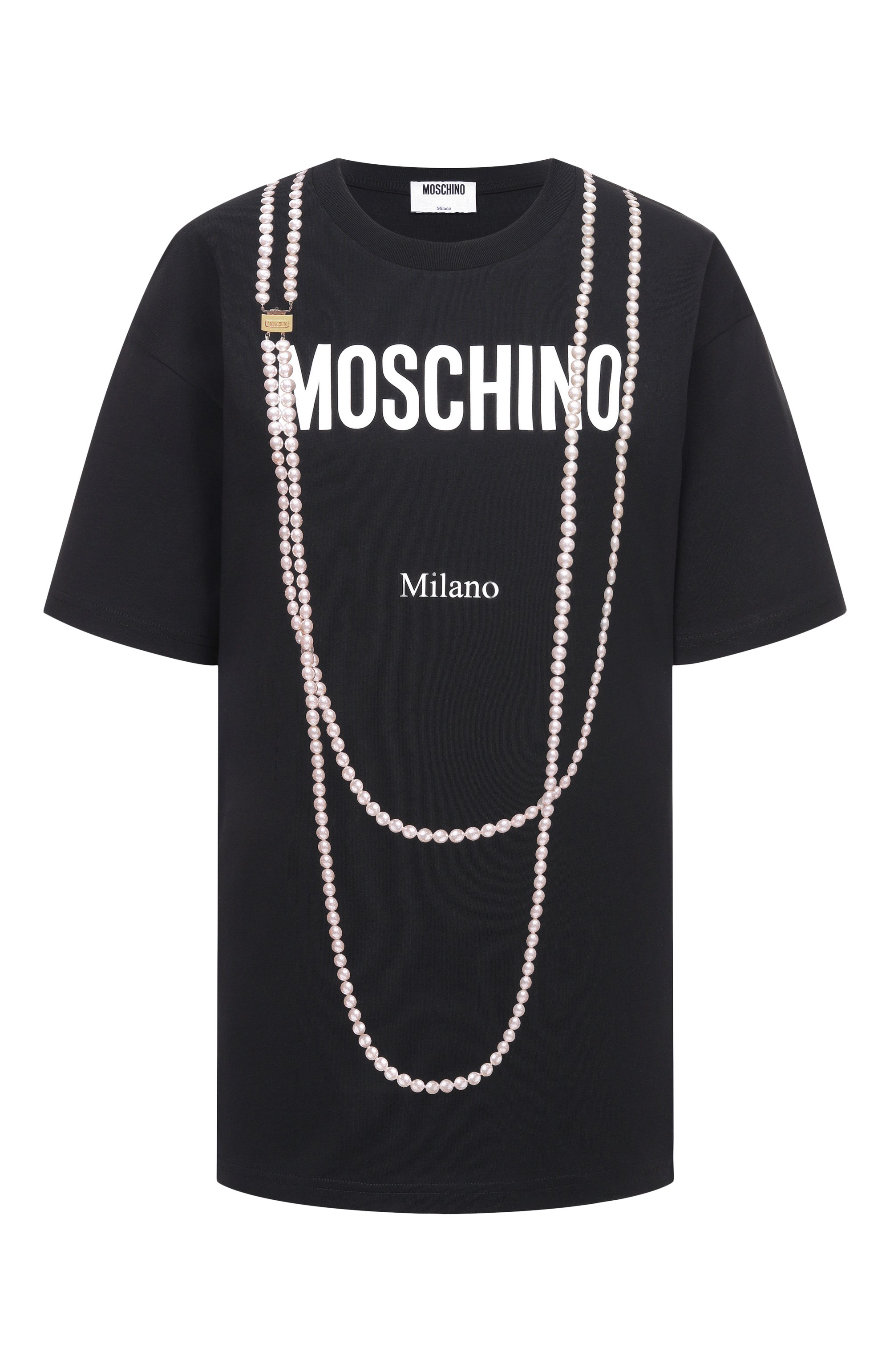 Хлопковая футболка MOSCHINO, арт. V0718/0541, фото 1