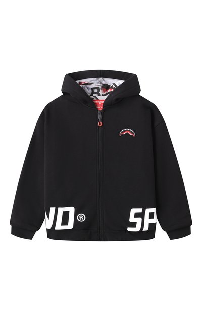 Хлопковая толстовка SPRAYGROUND, арт. SPY930BLK, фото 1