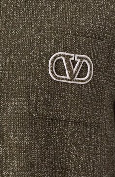 Куртка из шерсти и хлопка VALENTINO, арт. 5V3CJK15ADR, фото 6