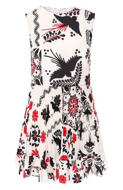 Женское платье с принтом REDVALENTINO, арт. RR0VAE00/PZL