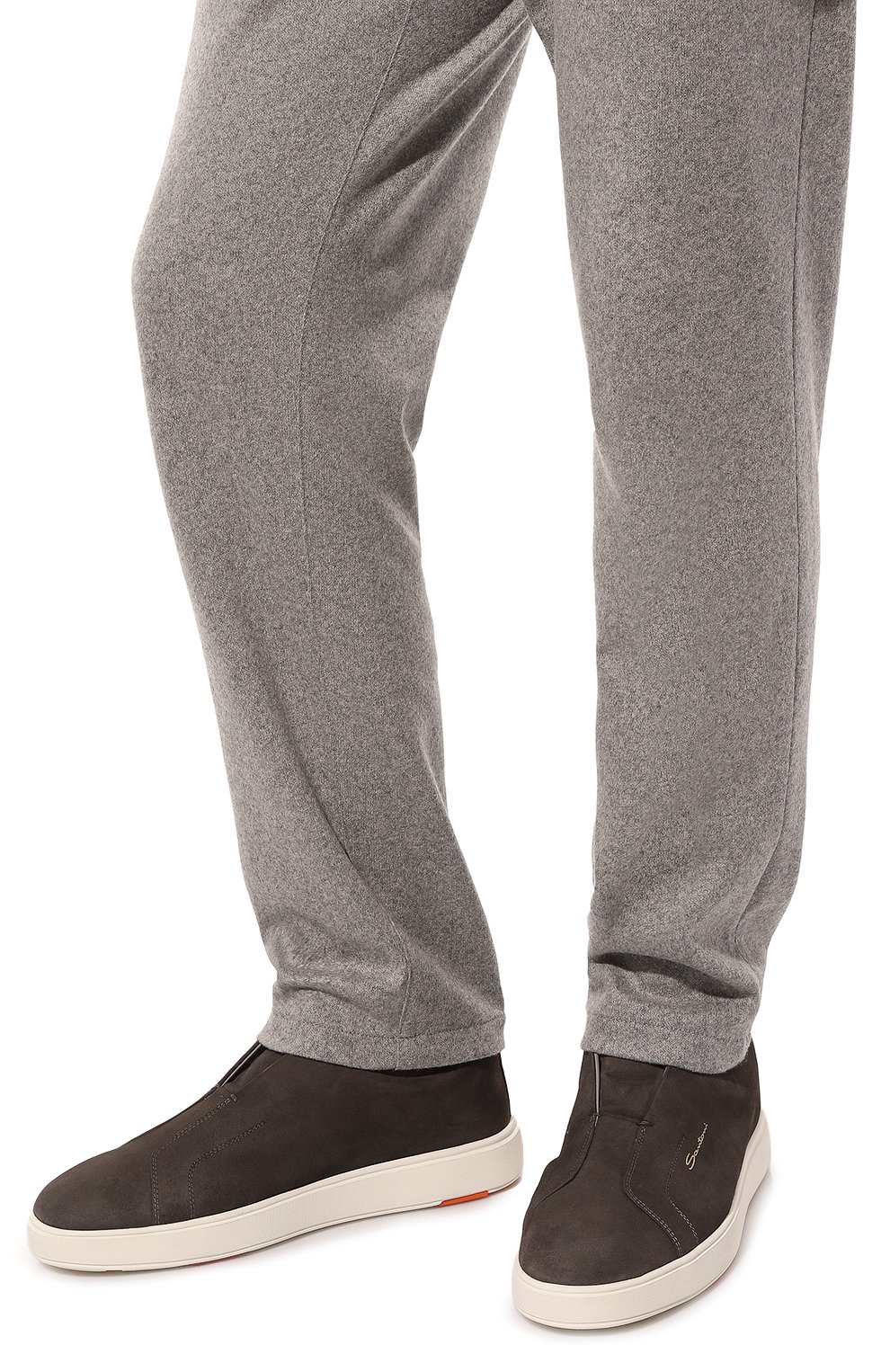 Замшевые кеды cleanic SANTONI, арт. MBCG21879BARTSR7, фото 3