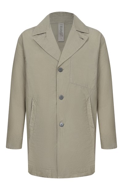 Мужской хлопковый плащ TRANSIT, арт. CFUTRC0241