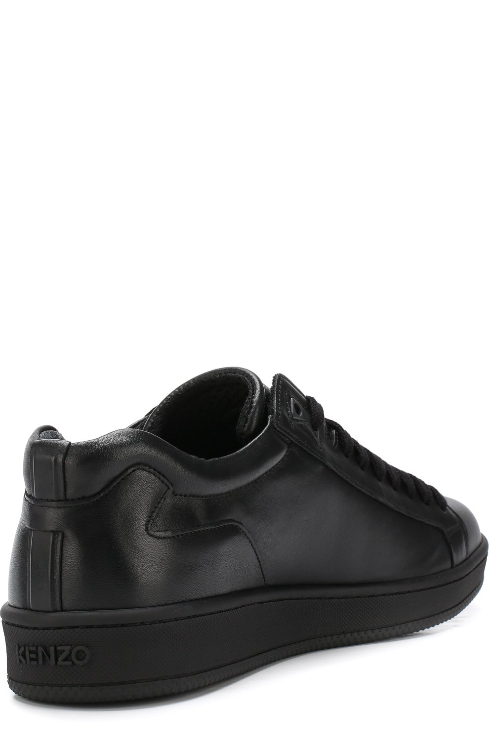 Кожаные кеды KENZO черного цвета по цене 36950 руб., арт. 5SN127L50, фото 4 Кожаные кеды KENZO, арт. 5SN127L50, фото 4