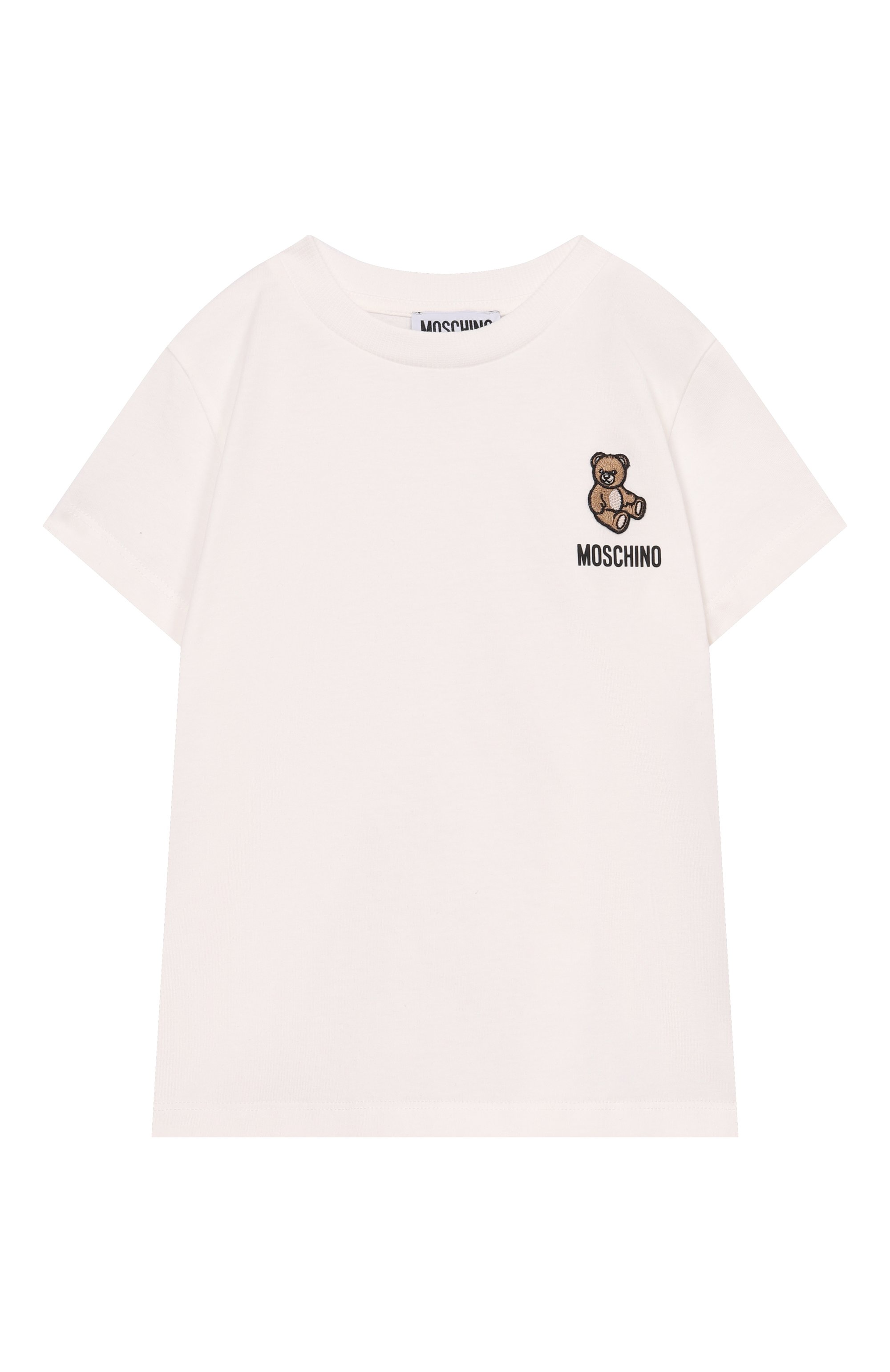 Хлопковая футболка MOSCHINO, арт. HUM05T/LAA02_001, фото 1