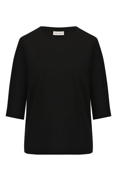 Женская хлопковая футболка DRIES VAN NOTEN, арт. 192-11181-8611