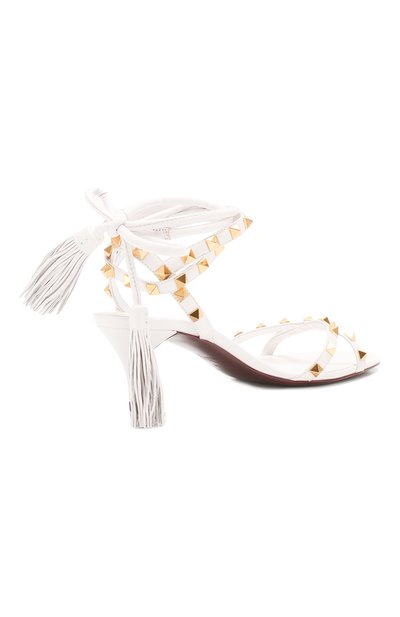 Кожаные босоножки rockstud flair VALENTINO, арт. TW0S0X90/HYH, фото 4