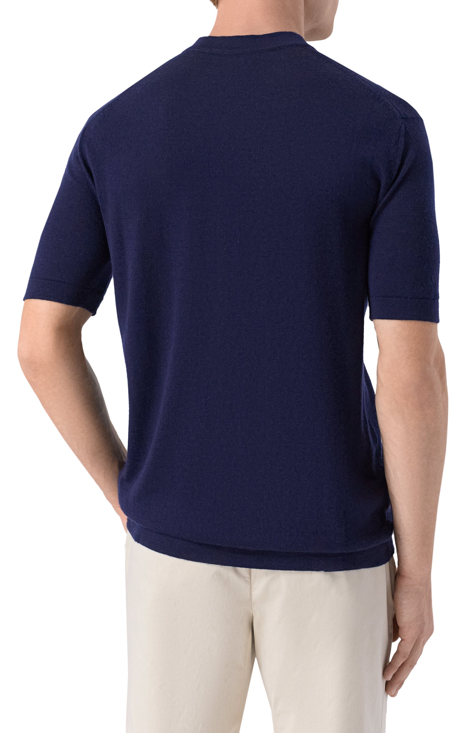 Джемпер из шерсти и шелка KITON, арт. UMM066802, фото 4