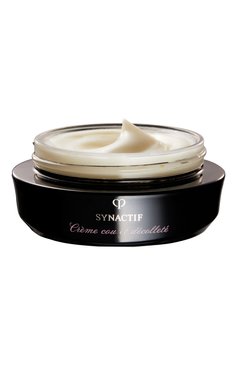 Крем для области шеи и декольте synactif CLÉ DE PEAU BEAUTÉ бесцветного цвета, арт. 15441CP | Фото 2 (Косметика кросс-кт: Антивозрастной уход; Тип продукта: Кремы; Назначение: Для шеи и зоны декольте)